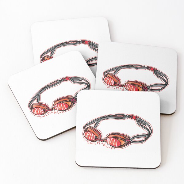 Item preview, grinnell college swim and dive emblem designed and sold by eseehorn.