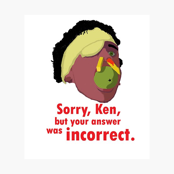 A Fish Called Wanda - Sorry, Ken Photographic Print