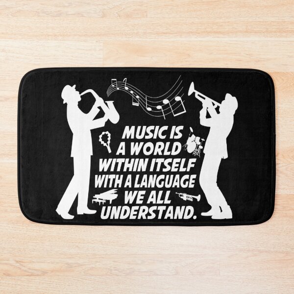 Item preview, Black and white musician quote designed and sold by Fashimation20.