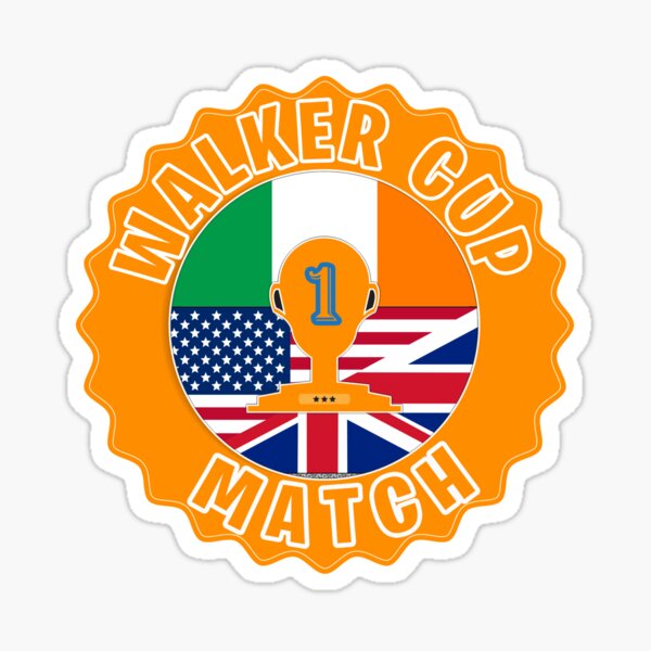 " Walker Cup Match" Sticker by Redbubble