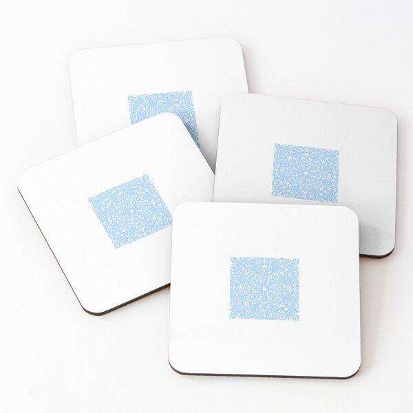 Item preview, light blue mandala designed and sold by sarelitay.