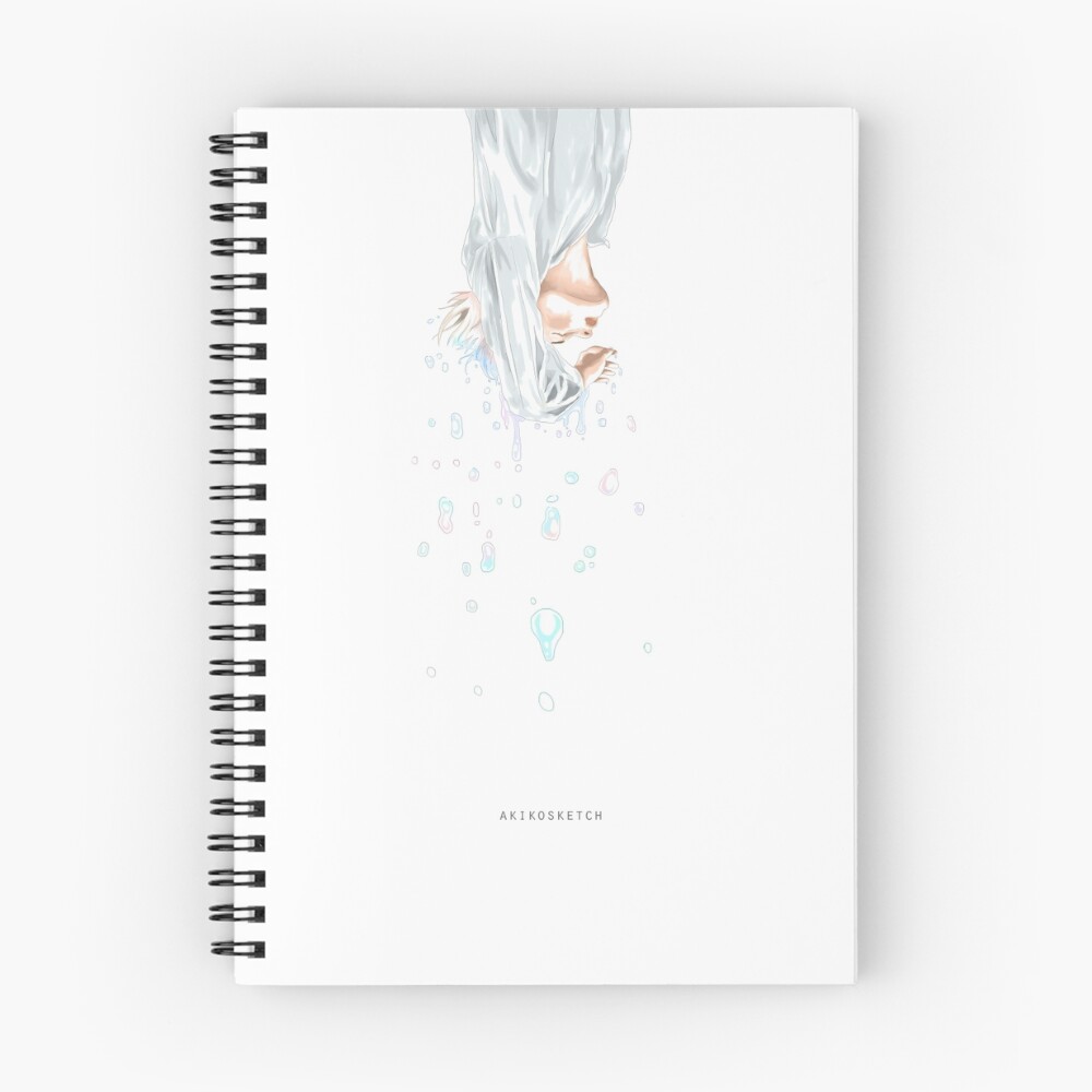 Item preview, Spiral Notebook designed and sold by dropsofdeer.