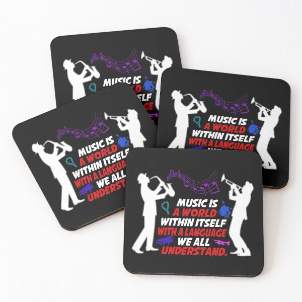 Item preview, Colourful Musician Quote designed and sold by Fashimation20.
