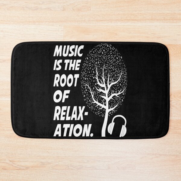 Item preview, Black and white music tree quote designed and sold by Fashimation20.