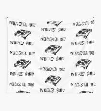 Needle On World Off Wall Tapestry