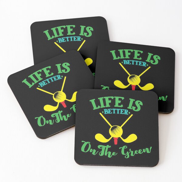 Item preview, Life Is Better On The Green  designed and sold by RomeoSketches.