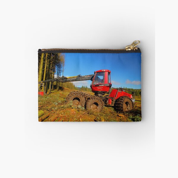 Item preview,  Rubber-tyred forestry harvester designed and sold by Jon Lees.