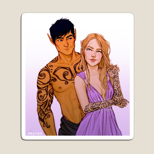 ACOTAR  Feyre and rhysand, A court of mist and fury, Fan book