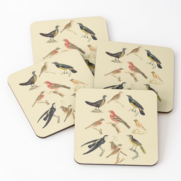 Item preview, Beautiful Birds Collage designed and sold by HomeStageStudio.