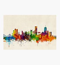Boston Massachusetts Skyline Photographic Print