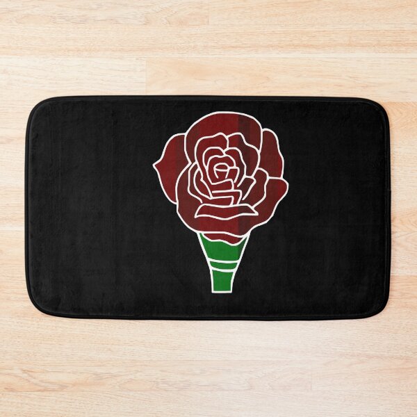 Item preview, Striped red outline rose designed and sold by Encie-Designs.
