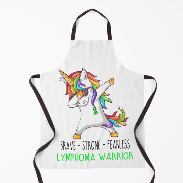 Item preview, Lymphoma Warrior Brave Strong Fearless designed and sold by deputylove.