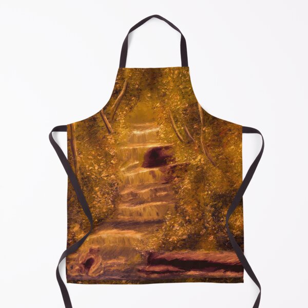 Item preview, Autumnal Evening Oil Painting Landscape designed and sold by jociart.