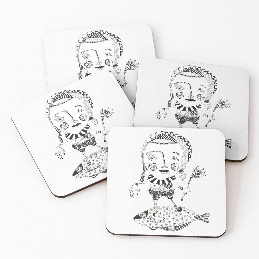 Item preview, Coasters (Set of 4) designed and sold by Cienda.