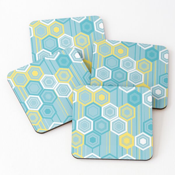 Item preview, Abstract texture of hexagons  designed and sold by Nata-V.