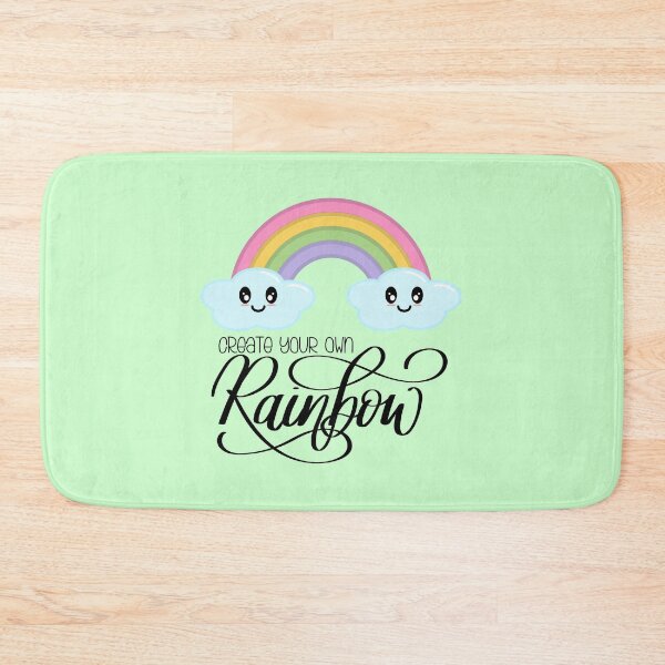 Item preview, Create Your Own Rainbow with Kawaii Cute Clouds in Green designed and sold by Kelly Leung.