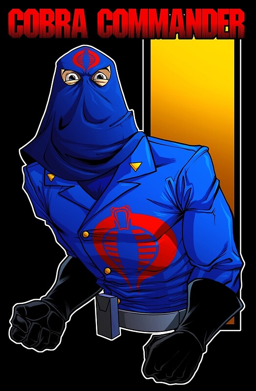 cobra commander poster