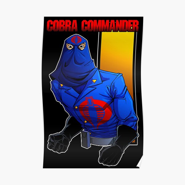 cobra commander poster