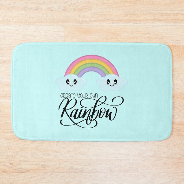Item preview, Create Your Own Rainbow with Kawaii Cute Clouds in Blue designed and sold by Kelly Leung.