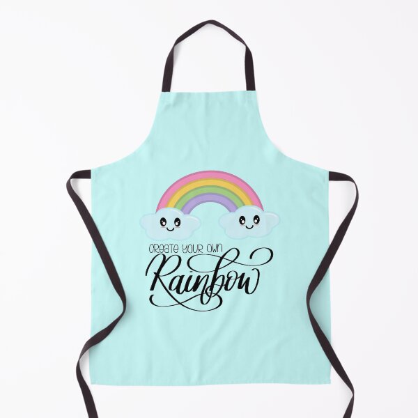 Item preview, Create Your Own Rainbow with Kawaii Cute Clouds in Blue designed and sold by Kelly Leung.