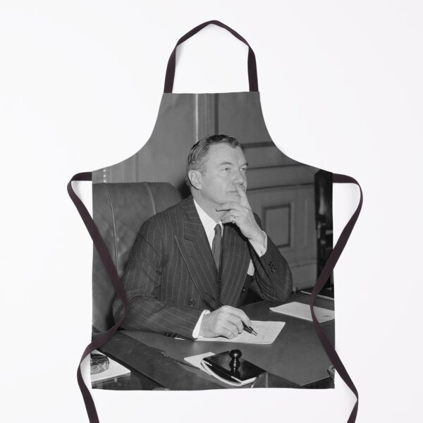 Item preview, Justice Robert H. Jackson Seated At Desk - Circa 1940 designed and sold by warishellstore.