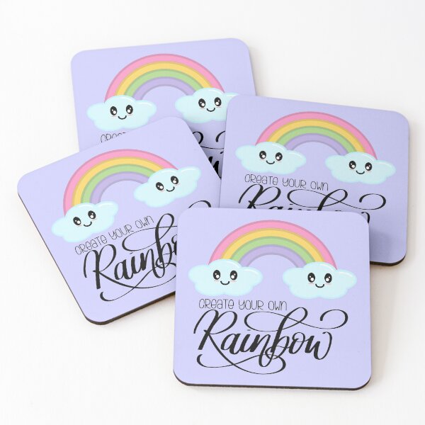 Item preview, Create Your Own Rainbow with Kawaii Cute Clouds in Purple designed and sold by Kelly Leung.