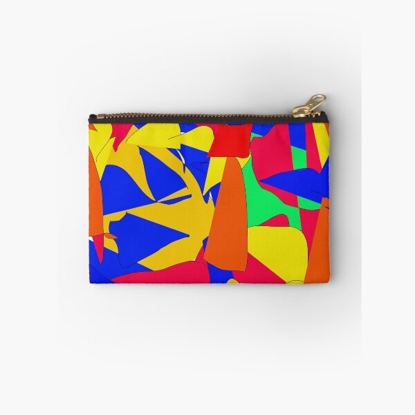 Item preview, Blue red orange yellow green shapes designed and sold by headtrackerart.
