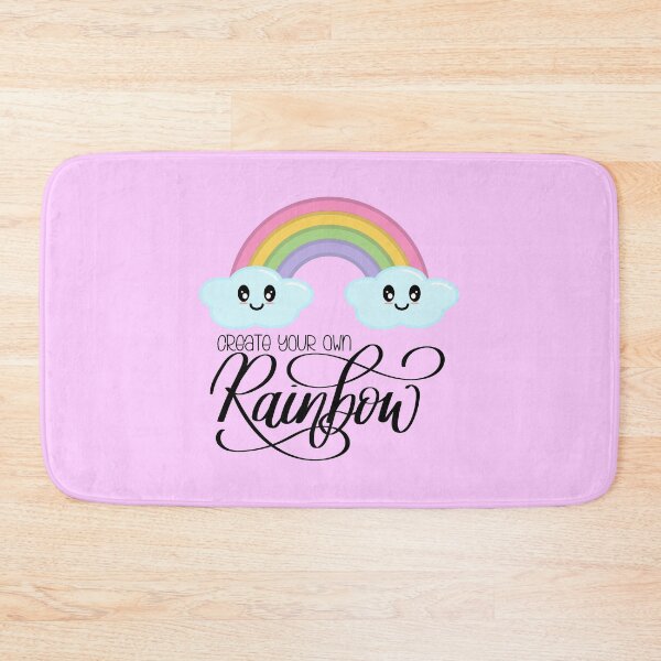 Item preview, Create Your Own Rainbow with Kawaii Cute Clouds in Pink designed and sold by Kelly Leung.