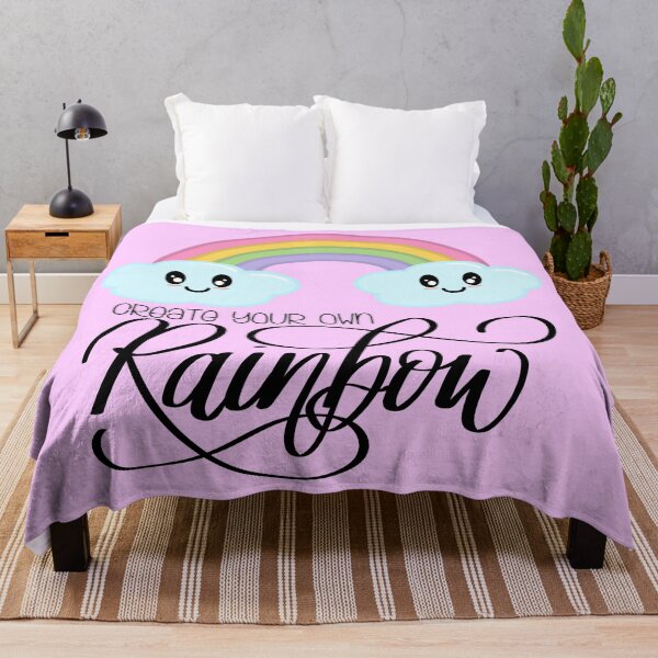 Item preview, Create Your Own Rainbow with Kawaii Cute Clouds in Pink designed and sold by Kelly Leung.
