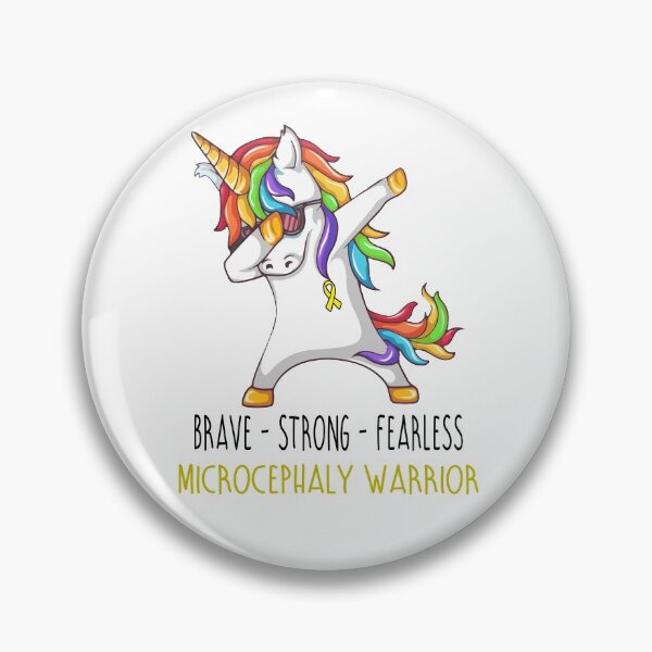 Item preview, Microcephaly Warrior Brave Strong Fearless designed and sold by deputylove.