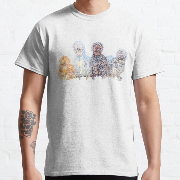 Silkie Chicken Huddle Classic T-Shirt