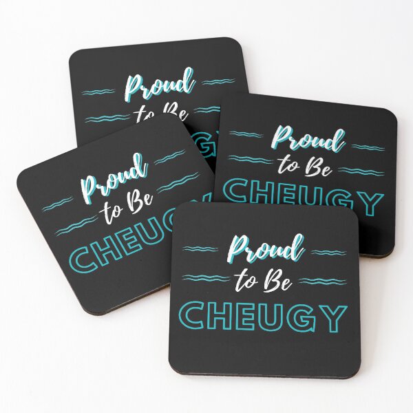 Item preview, Proud to be Cheugy design, teal Cheugy Gift designed and sold by Constant Readers.