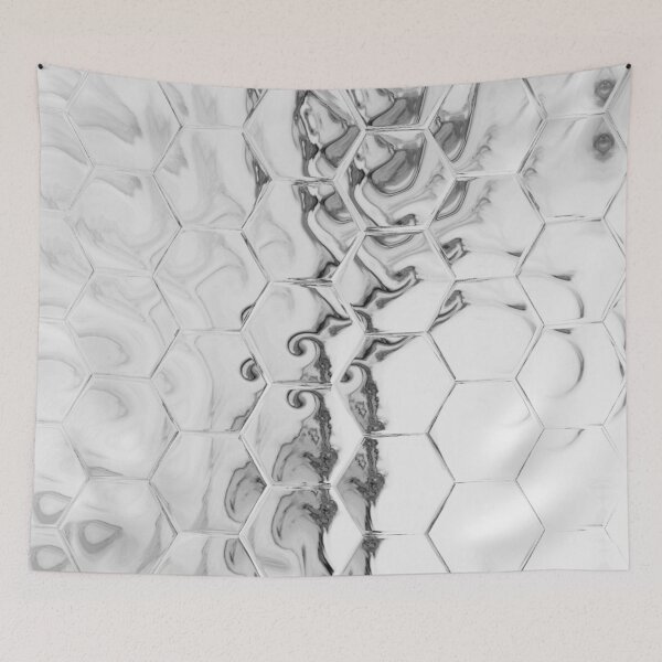 Item preview, Honeycomb Beehive Marble Art designed and sold by geodeart.