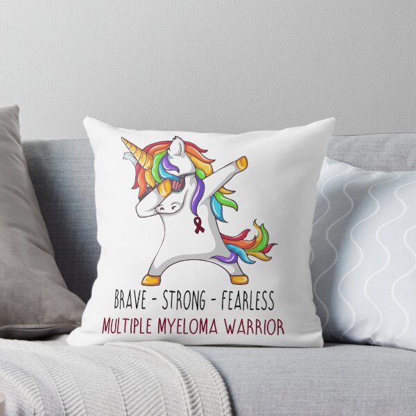 Item preview, Multiple Myeloma Warrior Brave Strong Fearless designed and sold by deputylove.
