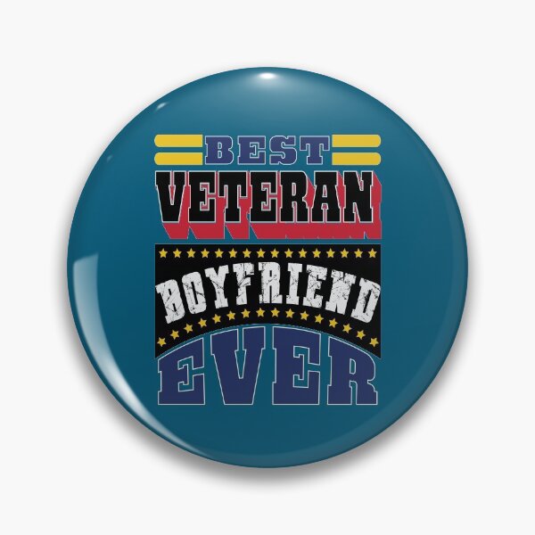 Item preview, Best Veteran Boyfriend Ever  (V1) - navy army marine quotes designed and sold by DebbisPalette.