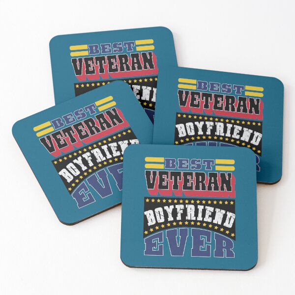 Item preview, Best Veteran Boyfriend Ever  (V1) - navy army marine quotes designed and sold by DebbisPalette.