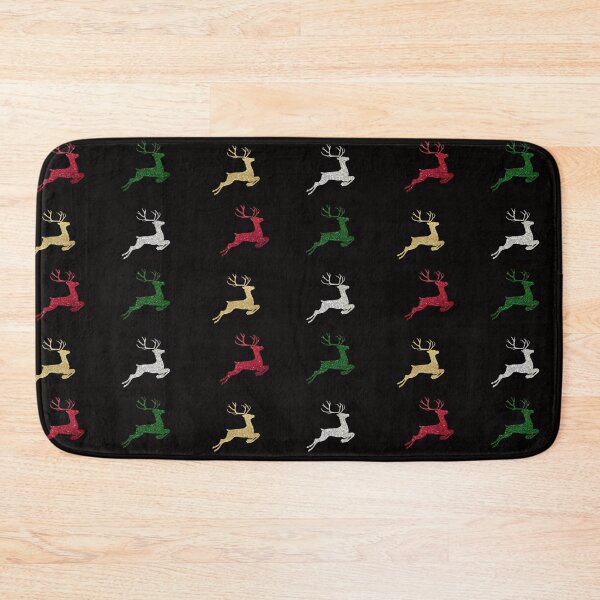 Item preview, Red Green Gold Silver Faux Glitter Christmas Reindeer Pack designed and sold by Felicity-K.