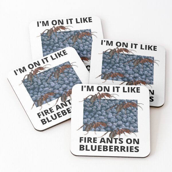 Item preview, I'm On It Like Fire Ants On Blueberries Sad Blueberry Posters designed and sold by RGRamsey.