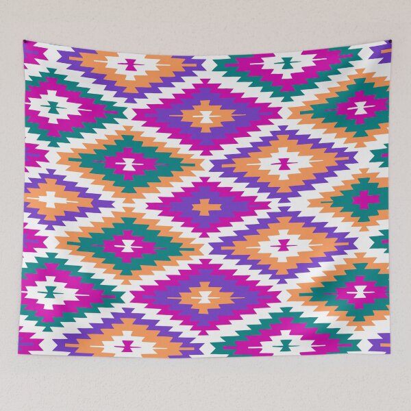 Item preview, Colourful Kilim designed and sold by BooPooBeeDooArt.