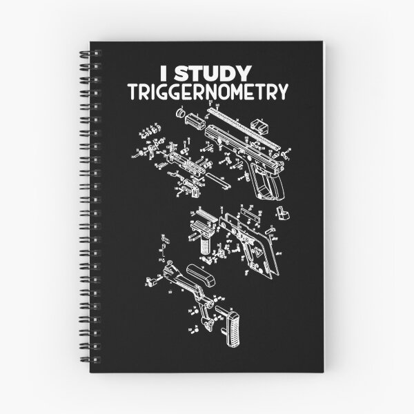 Item preview, I Study Triggernometry Pro Gun Math Trigonometry  designed and sold by IFFOUR.