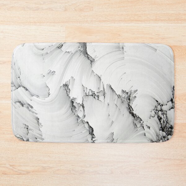 Item preview, White Marble Wave Stone designed and sold by geodeart.