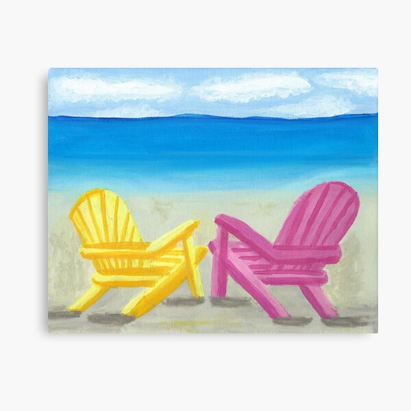 Item preview, Chairs on the Beach designed and sold by GinnyH.
