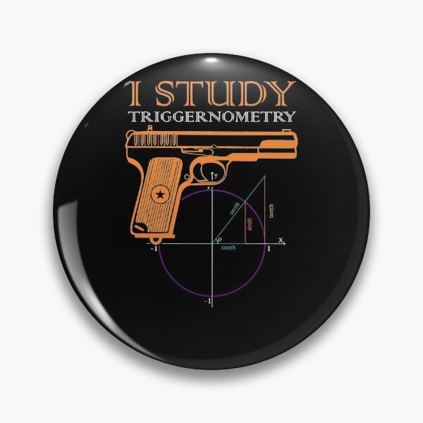 Item preview, I Study Triggernometry Pro Gun Math Trigonometry  designed and sold by IFFOUR.