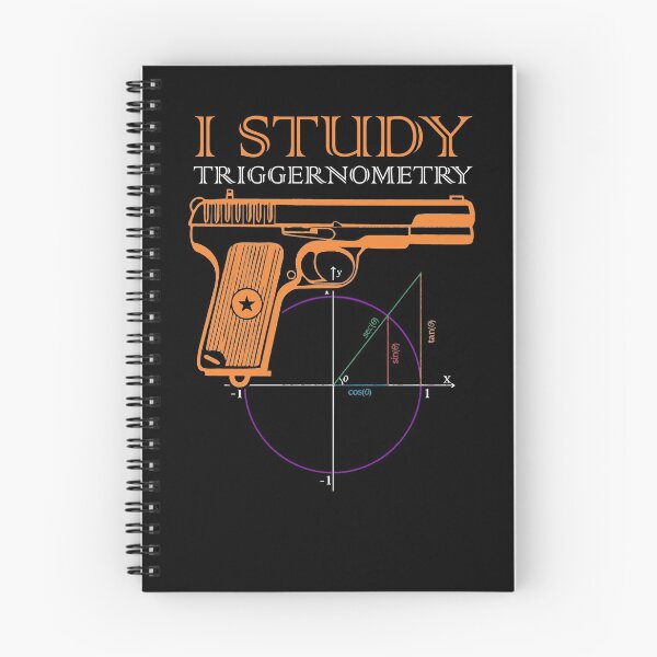 Item preview, I Study Triggernometry Pro Gun Math Trigonometry designed and sold by IFFOUR.