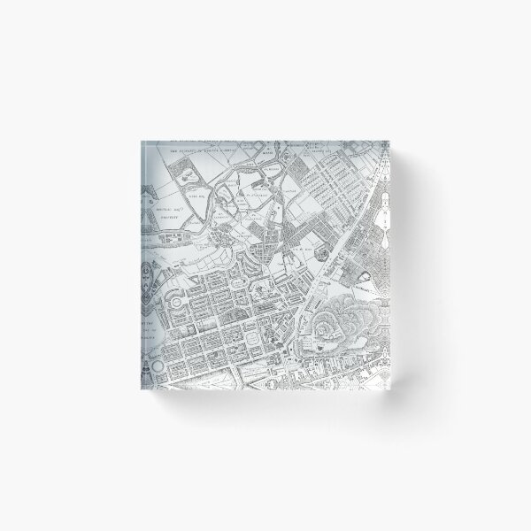 Item preview, Mapa vintage de Edimburgo 1880 designed and sold by yourscotland.