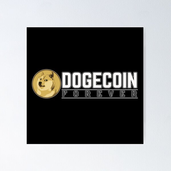 Artikel-Vorschau von Dogecoin für immer, designt und verkauft von MeroniGDesign.