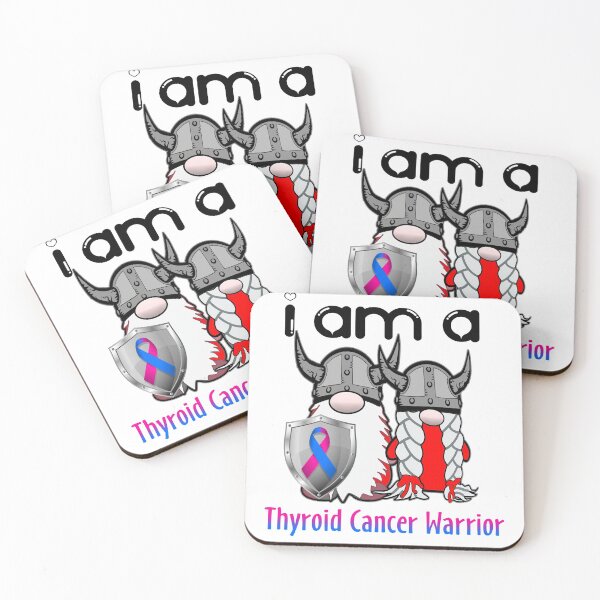 Item preview, I Am A Thyroid Cancer Warrior Support Thyroid Cancer Fighter Gift designed and sold by radianen.