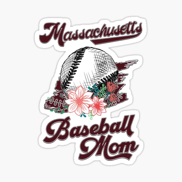 Item preview, Massachusetts Baseball Mom designed and sold by JordanHolmes.
