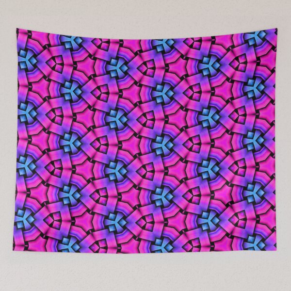 Item preview, Pink and Purple Woven Ribbons, Repeat Pattern designed and sold by LaRoach Digital Arts.