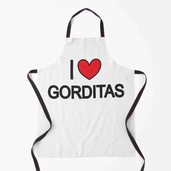 Artikelvorschau, Ich liebe Gorditas. Ich Herz Gorditas. Humorvoller schwarzer Druck entworfen und verkauft von luvmhykdesigns.